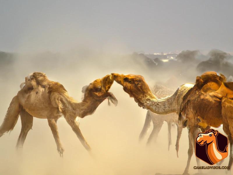 Aggression Between Camel Herds