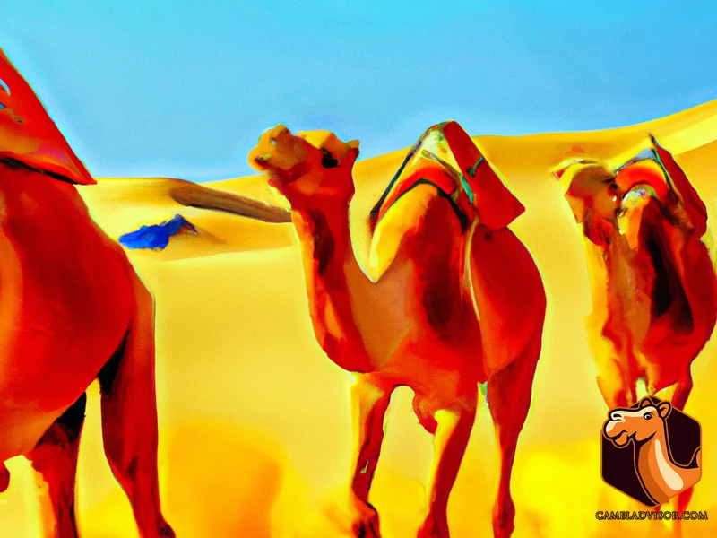 Camels In Art