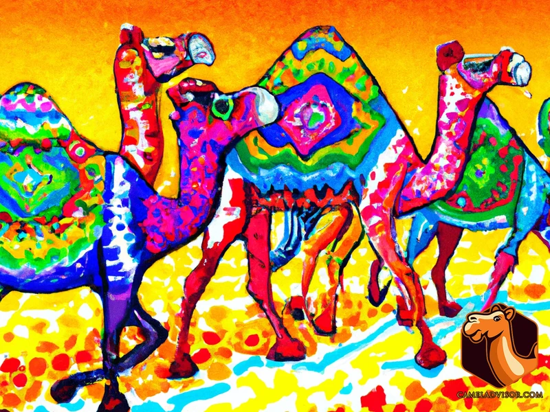 Camels In Australian Art