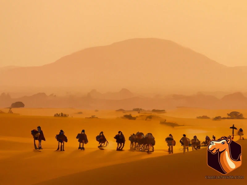 Challenges Faced By Camels During Migration And Travelling In Herds