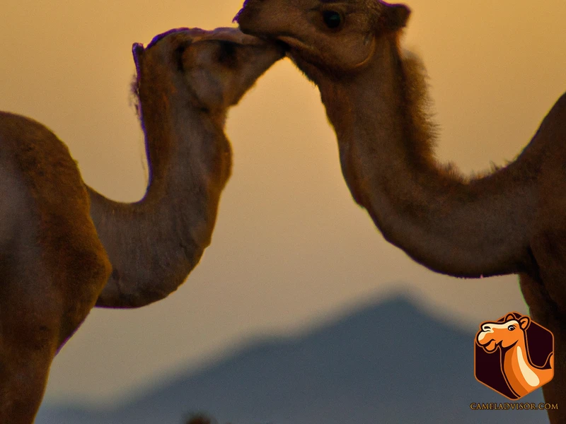 Mating Behavior Of Domestic Camels