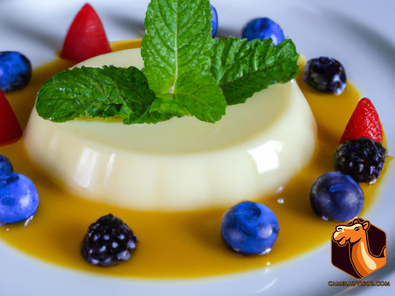 Recipe 2: Camel Milk Panna Cotta