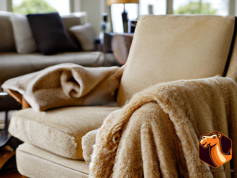 Ways To Style Camel Wool Blankets And Throws In Your Home